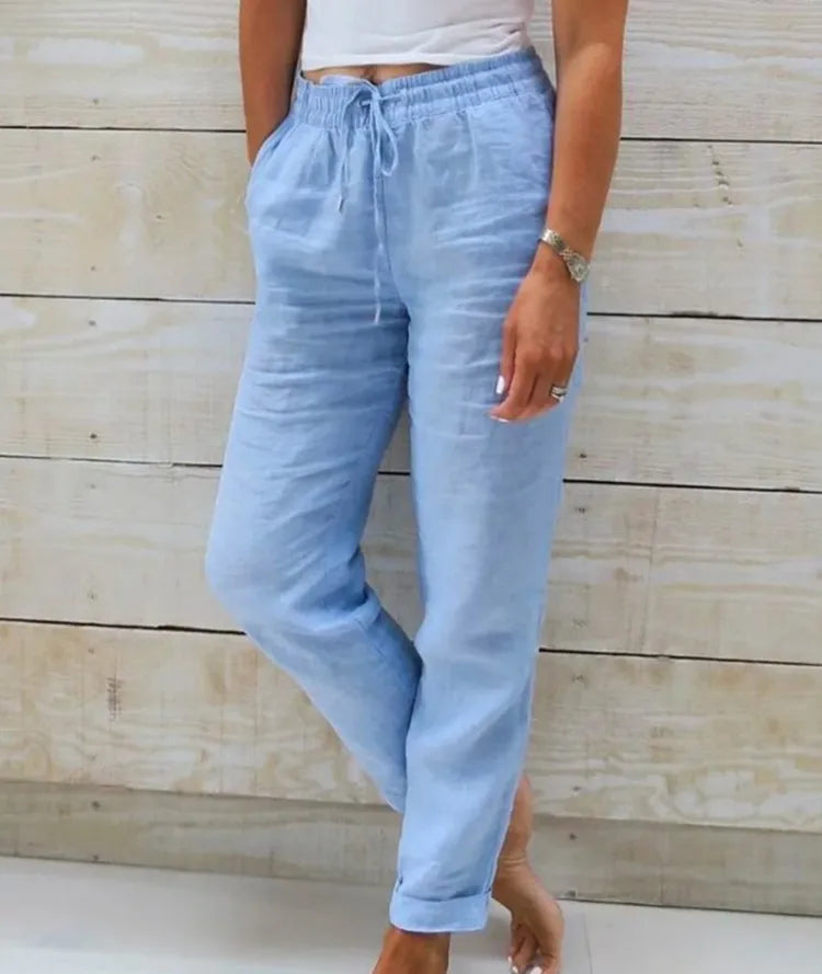 ROUSSEL PARIS | PANTALON TAILLE D'ÉTÉ POUR FEMME