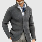 LAURENT MONACO | CARDIGAN EN MAILLE INTEMPORELLE