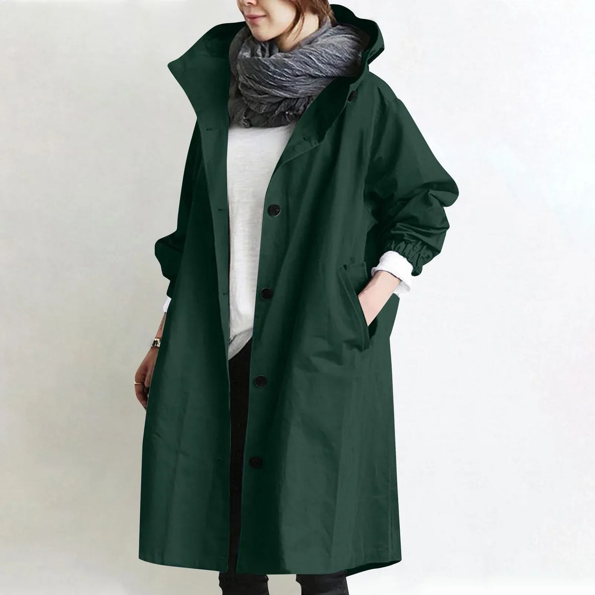 ROUSSEL PARIS | Trench-coat longline à capuche