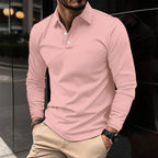 LAURENT MONACO | POLO CLASSICA À MANCHES LONGUES POUR HOMME