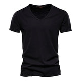 ROUSSEL PARIS | T-SHIRT COL V EN COTON POUR HOMME