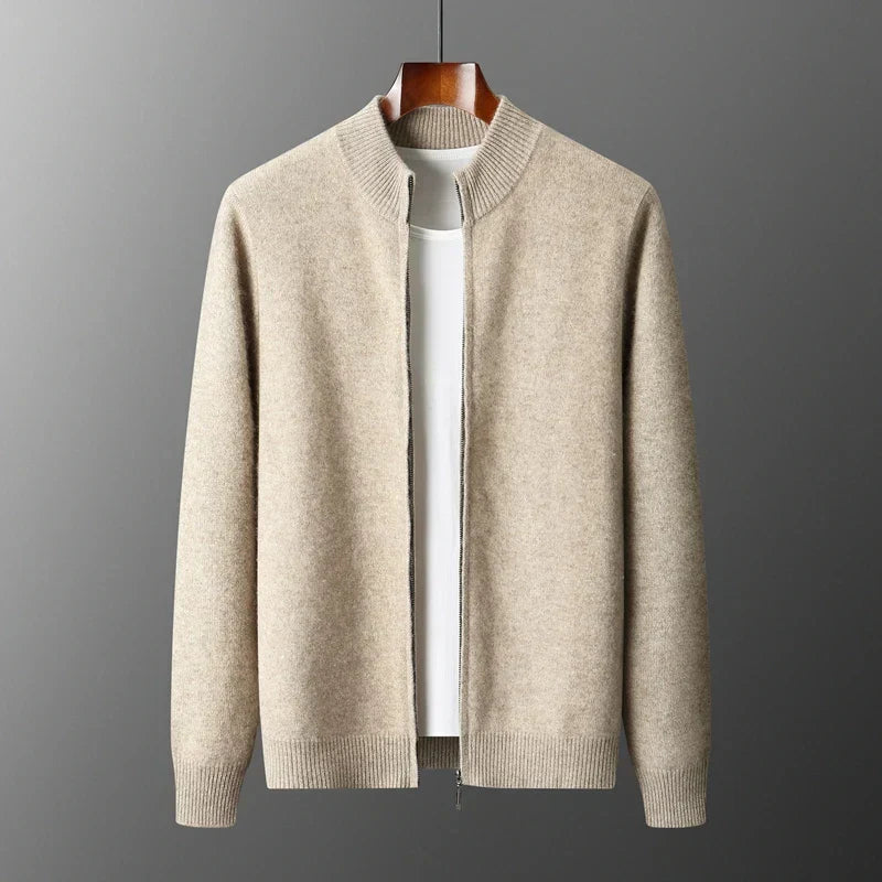 ROUSSEL PARIS | GILET DE LUXE EN LAINE DE CACHEMIRE PREMIUM