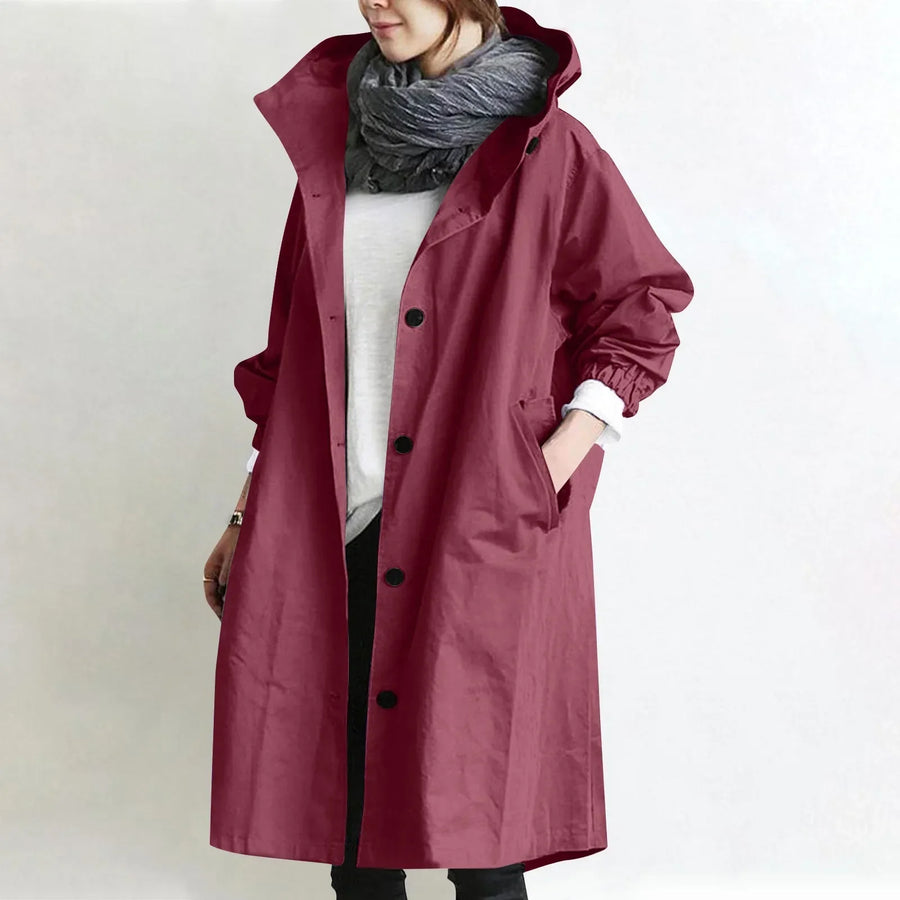 ROUSSEL PARIS | Trench-coat longline à capuche
