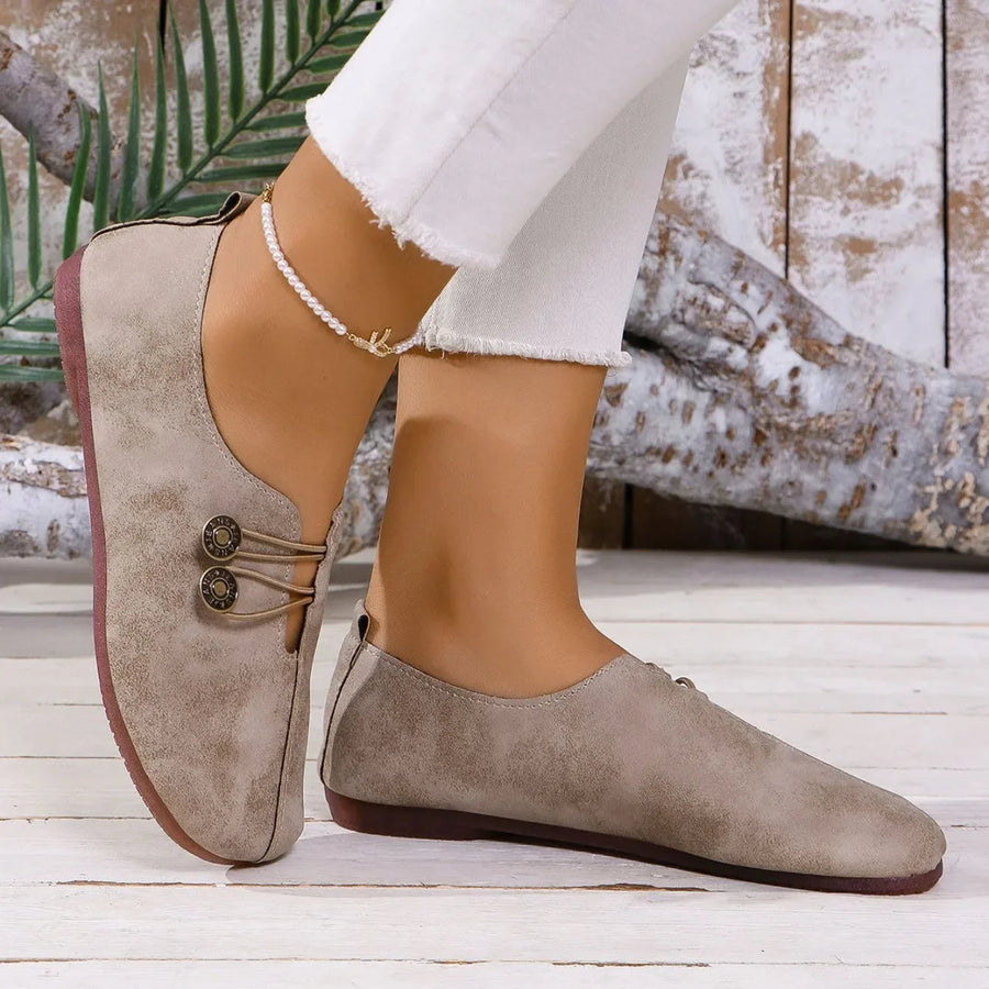 ROUSSEL PARIS | CHAUSSURES MOCASSINS BOUTON POUR FEMMES