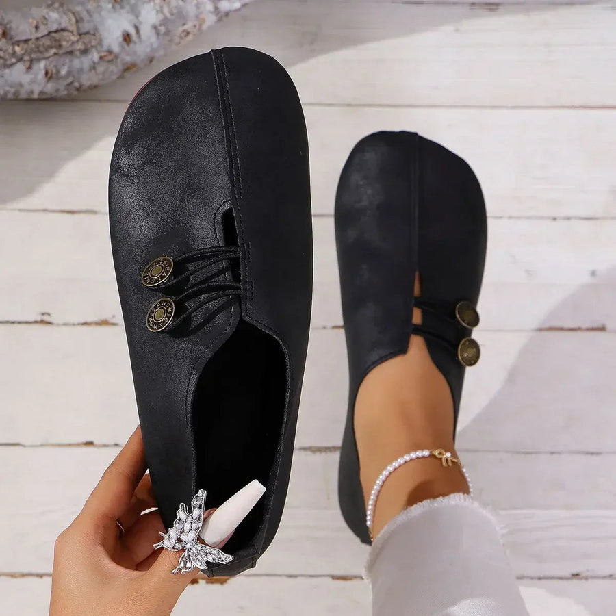 ROUSSEL PARIS | CHAUSSURES MOCASSINS BOUTON POUR FEMMES