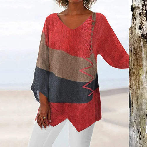 ROUSSEL PARIS | BLOUSE ÉLÉGANCE D'ÉTÉ POUR FEMME