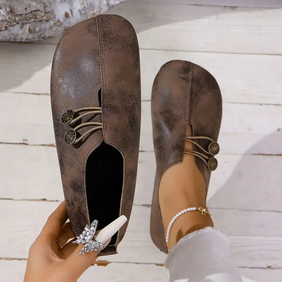 ROUSSEL PARIS | CHAUSSURES MOCASSINS BOUTON POUR FEMMES