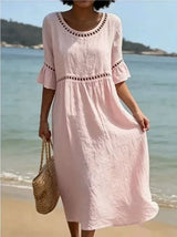 ROUSSEL PARIS | Robe longue effet ventre plat