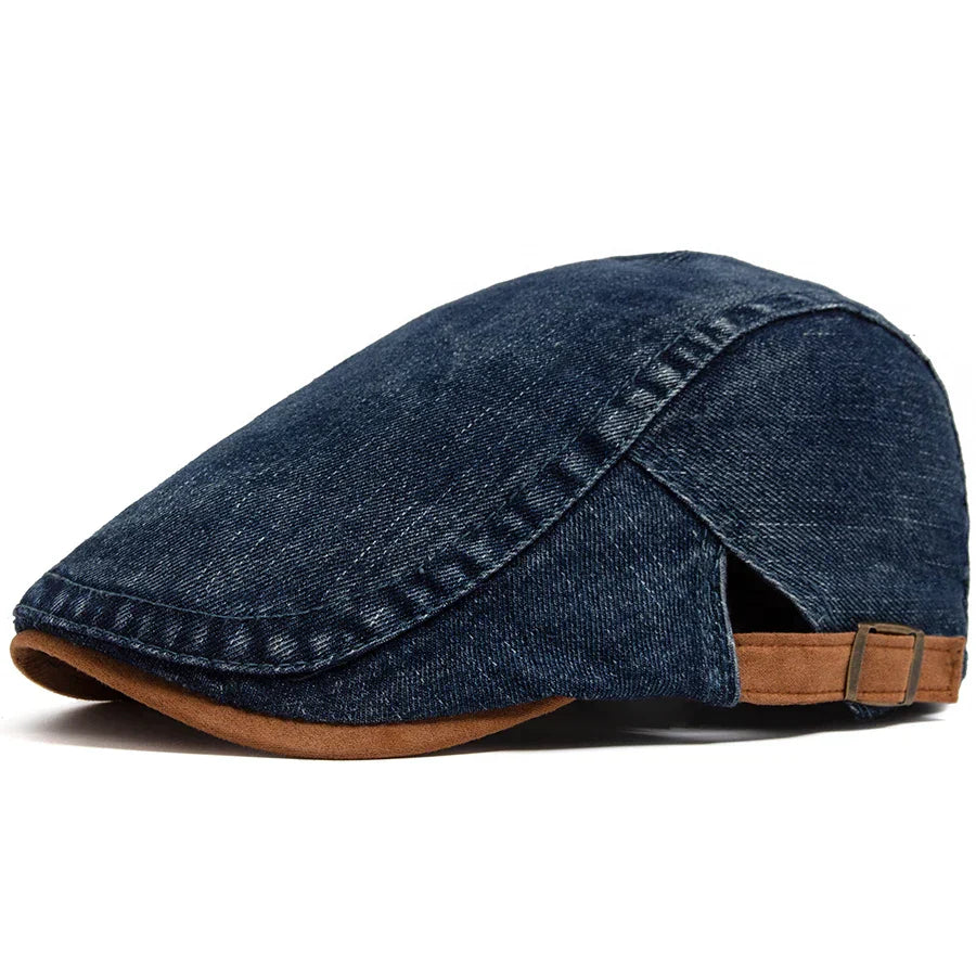 ROUSSEL PARIS | CASQUETTE EN DENIM POUR HOMMES
