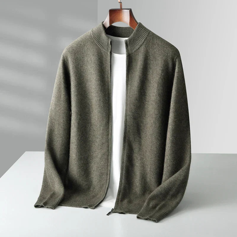 ROUSSEL PARIS | GILET DE LUXE EN LAINE DE CACHEMIRE PREMIUM