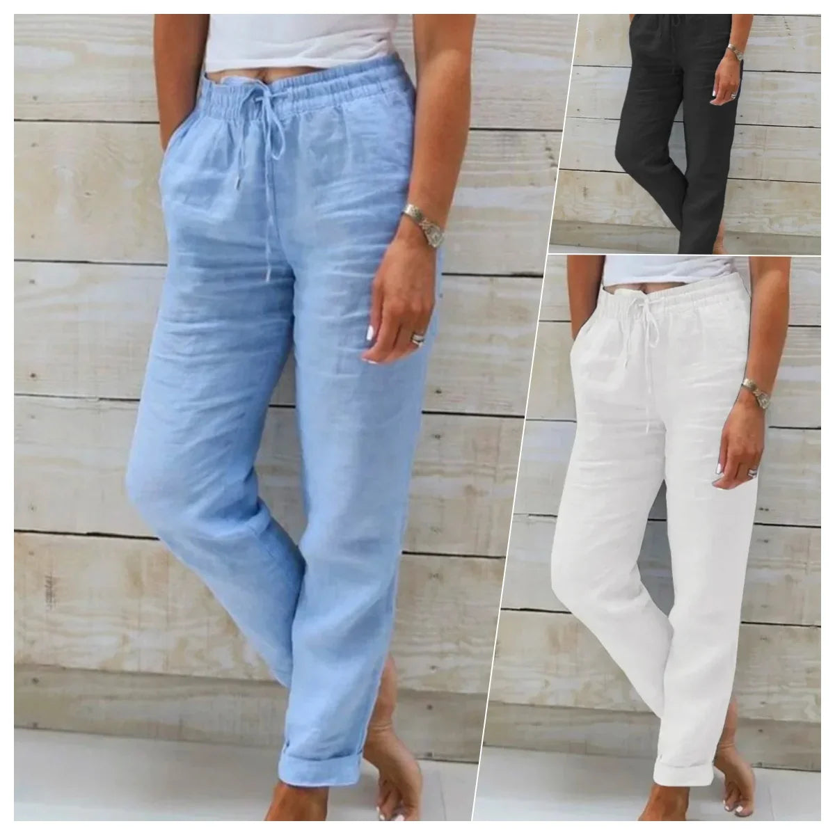 ROUSSEL PARIS | PANTALON TAILLE D'ÉTÉ POUR FEMME