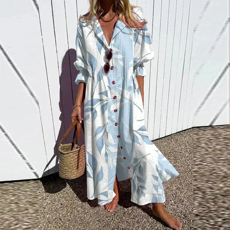 ROUSSEL PARIS | ROBE MAXI IMPRIMÉE POUR FEMMES