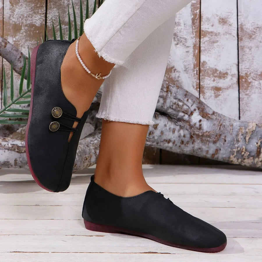ROUSSEL PARIS | CHAUSSURES MOCASSINS BOUTON POUR FEMMES