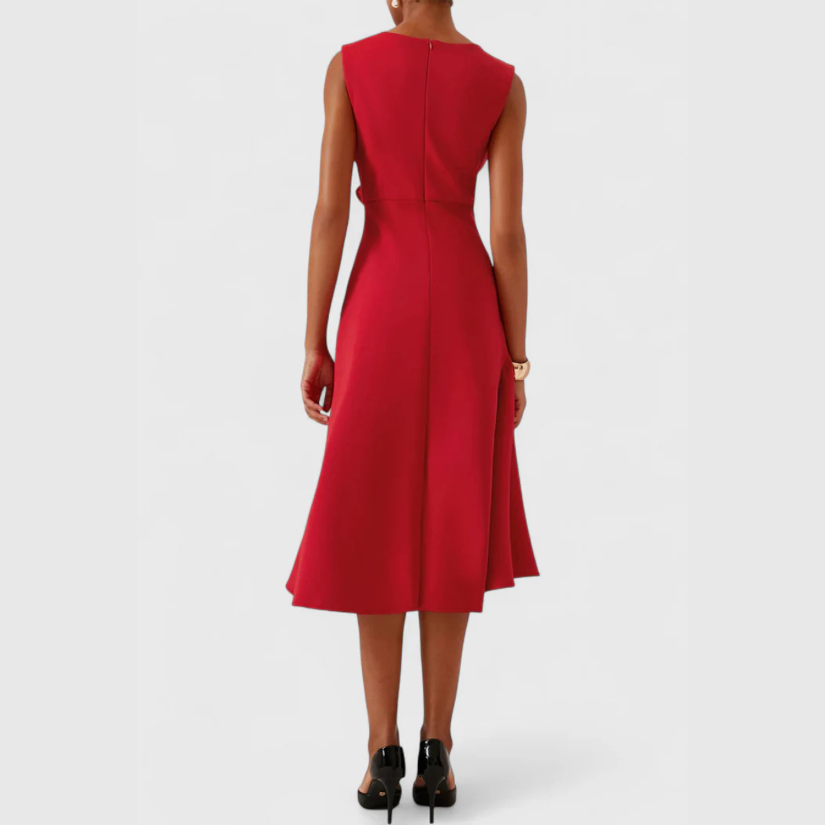 ROUSSEL PARIS | Robe Midi Asymétrique Drapée