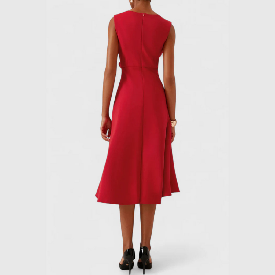ROUSSEL PARIS | Robe Midi Asymétrique Drapée