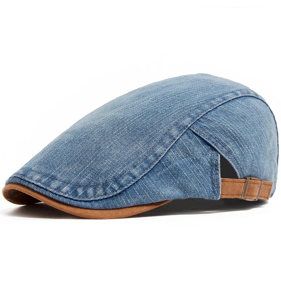 ROUSSEL PARIS | CASQUETTE EN DENIM POUR HOMMES