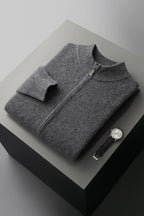 LAURENT MONACO | GILET DE LUXE EN LAINE DE CACHEMIRE PREMIUM
