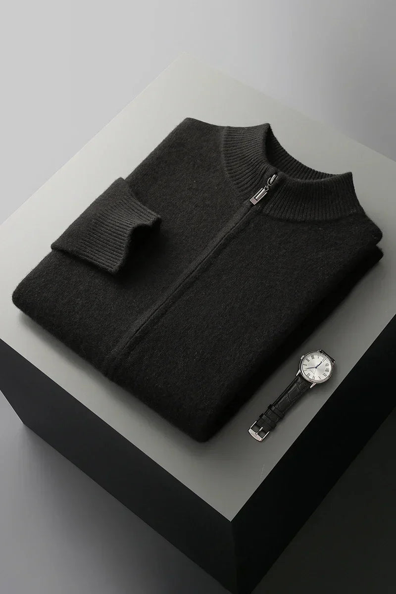 ROUSSEL PARIS | GILET DE LUXE EN LAINE DE CACHEMIRE PREMIUM