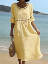 ROUSSEL PARIS | Robe longue effet ventre plat