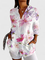 MOREAU LYON | BLOUSE IMPRIMÉE CLASSIQUE POUR FEMME