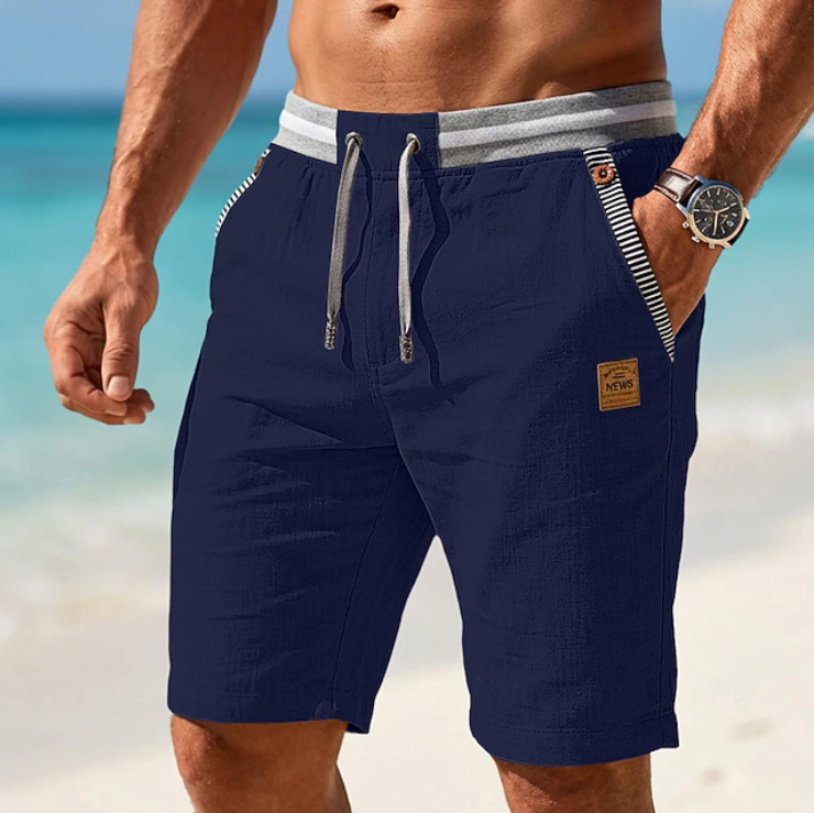 ROUSSEL PARIS | Short Homme Léger en Lin d'Été