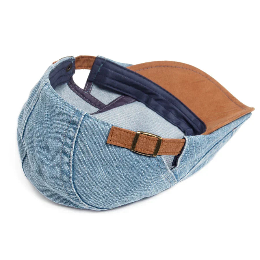 ROUSSEL PARIS | CASQUETTE EN DENIM POUR HOMMES