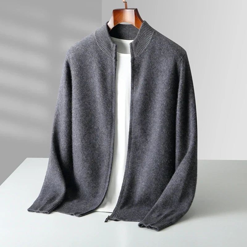 ROUSSEL PARIS | GILET DE LUXE EN LAINE DE CACHEMIRE PREMIUM