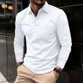 LAURENT MONACO | POLO CLASSICA À MANCHES LONGUES POUR HOMME