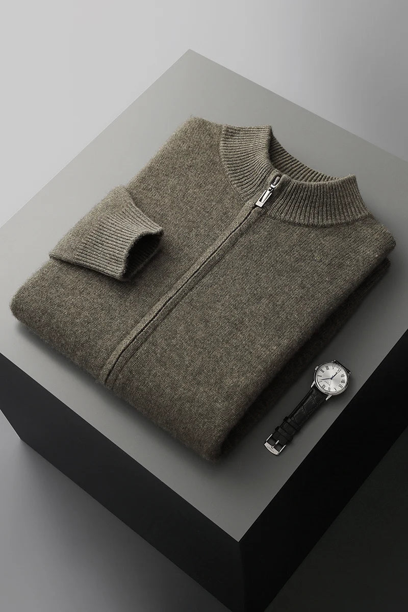 ROUSSEL PARIS | GILET DE LUXE EN LAINE DE CACHEMIRE PREMIUM