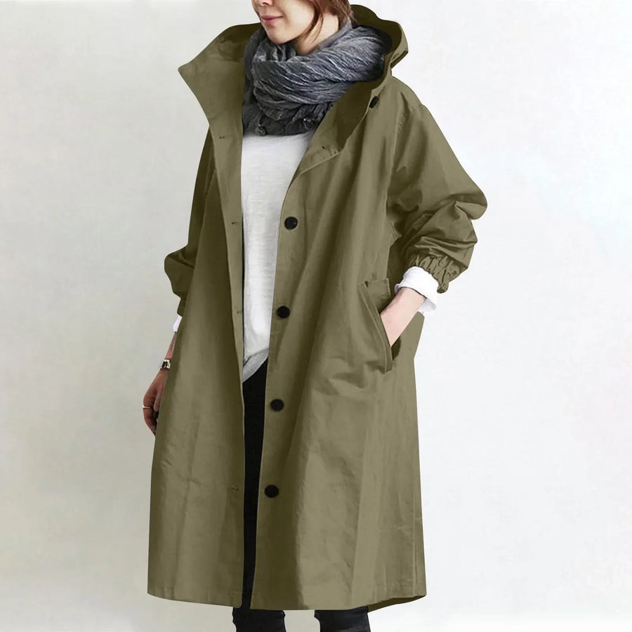 ROUSSEL PARIS | Trench-coat longline à capuche