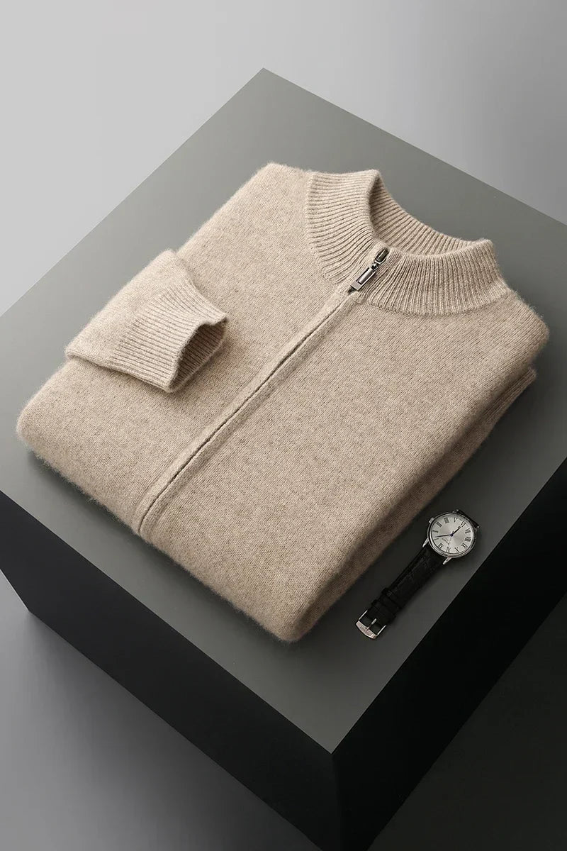 ROUSSEL PARIS | GILET DE LUXE EN LAINE DE CACHEMIRE PREMIUM