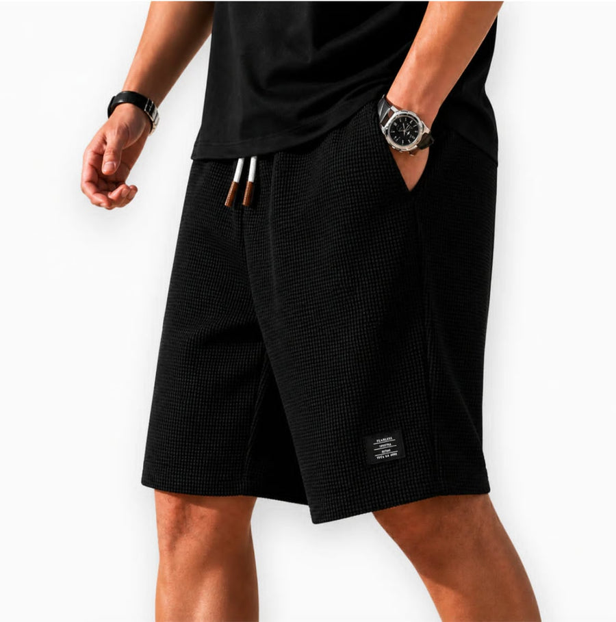 ROUSSEL PARIS | Bermuda capri en maille gaufrée