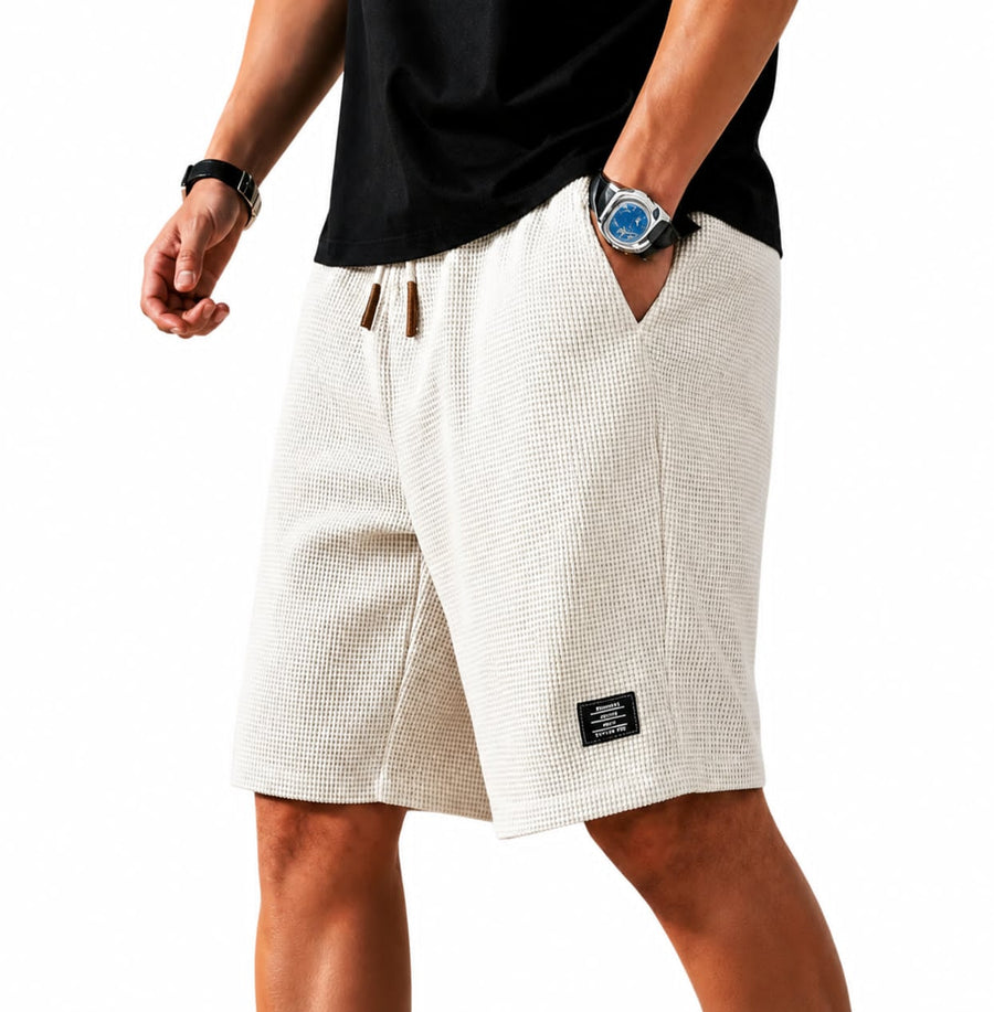ROUSSEL PARIS | Bermuda capri en maille gaufrée