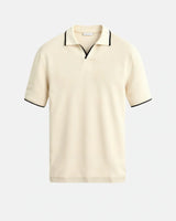 POLO SUR MESURE EN PIQUÉ AVEC DÉTAILS CONTRASTANTS