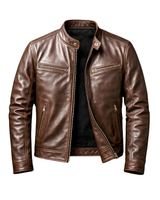 ROUSSEL PARIS | Veste vintage en cuir