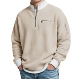 ROUSSEL PARIS | Pull en maille gaufré à demi-zip