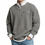 ROUSSEL PARIS | Pull en maille gaufré à demi-zip