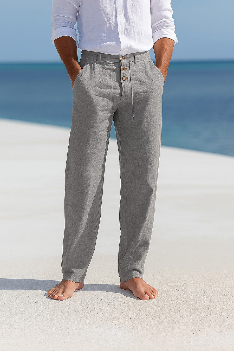 ROUSSEL PARIS | PANTALON D'ÉTÉ EN LIN LÉGER
