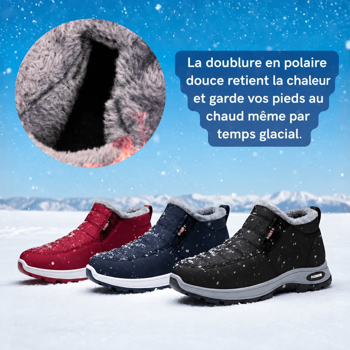 ROUSSEL PARIS | Bottines Chaudes, Confortables et Faciles à Enfiler