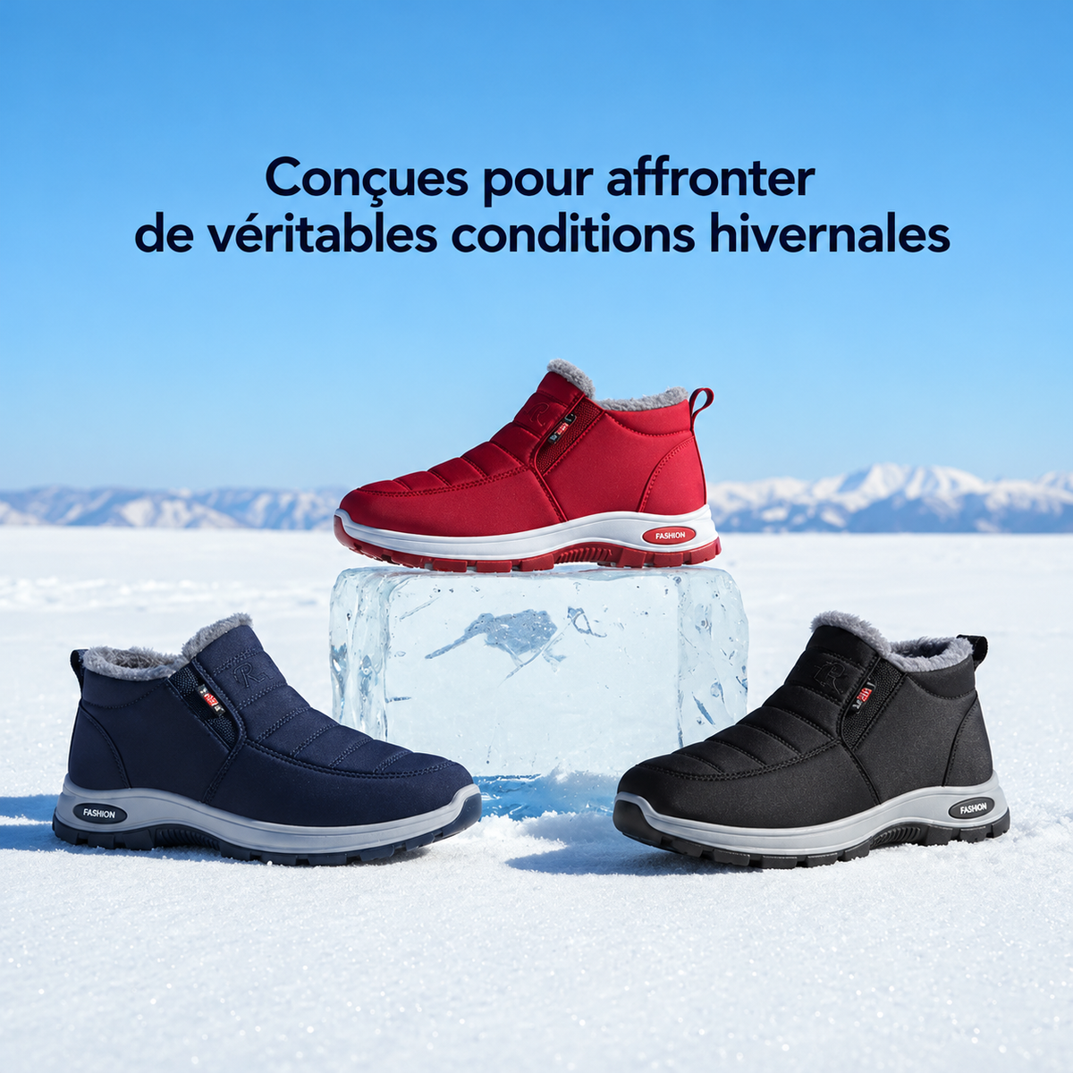 ROUSSEL PARIS | Bottines Chaudes, Confortables et Faciles à Enfiler