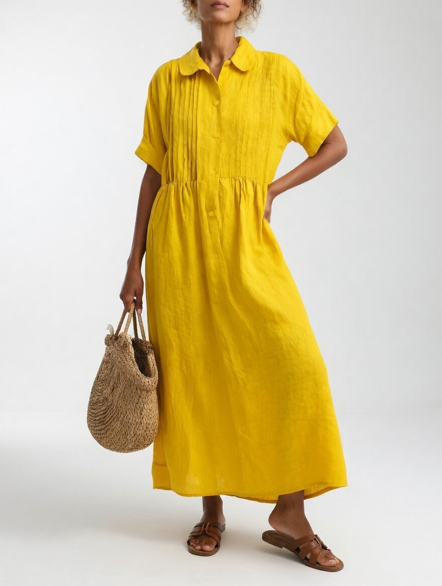 ROUSSEL PARIS | Robe chemise fluide estivale