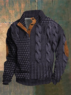 LAURENT MONACO | PULLOVER CHAUD À MOTIF