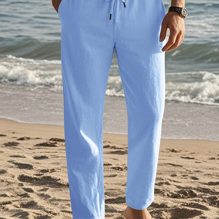 ROUSSEL PARIS | PANTALON EN LIN POUR HOMMES