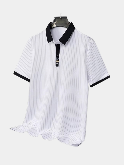 ROUSSEL PARIS | POLO À RAYURES RAFFINÉE