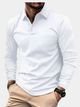 LAURENT MONACO | POLO CLASSICA À MANCHES LONGUES POUR HOMME