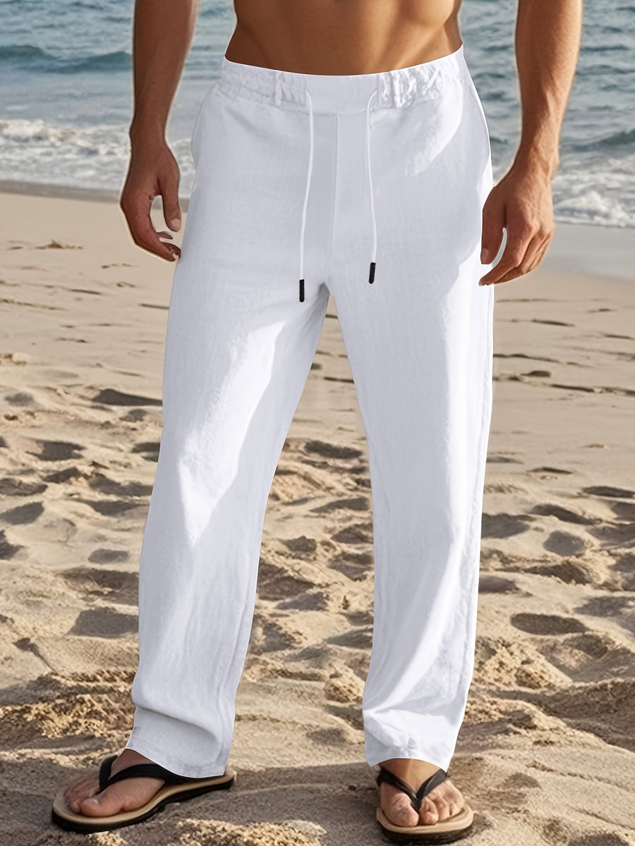 ROUSSEL PARIS | PANTALON EN LIN POUR HOMMES