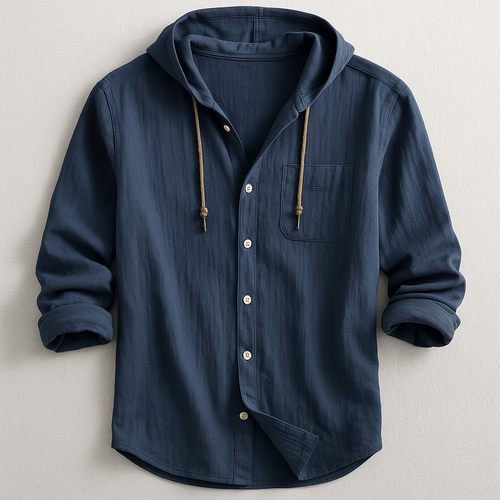 ROUSSEL PARIS | CHEMISE DE LUXE AVEC CAPUCHE