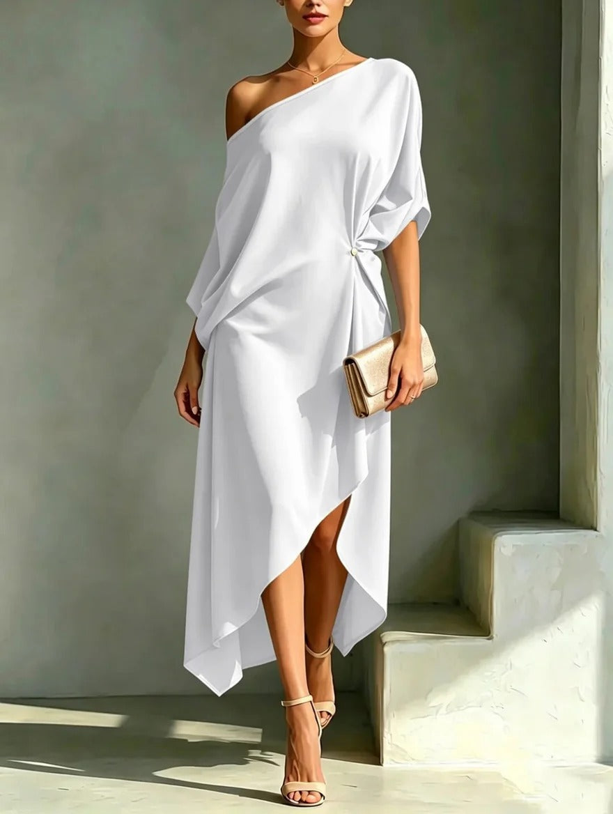 ROUSSEL PARIS | Robe asymétrique élégante