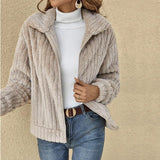 MOREAU LYON | MANTEAU EN PELUCHE POUR FEMMES