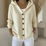 ROUSSEL PARIS | Cardigan à Capuche Boutonné